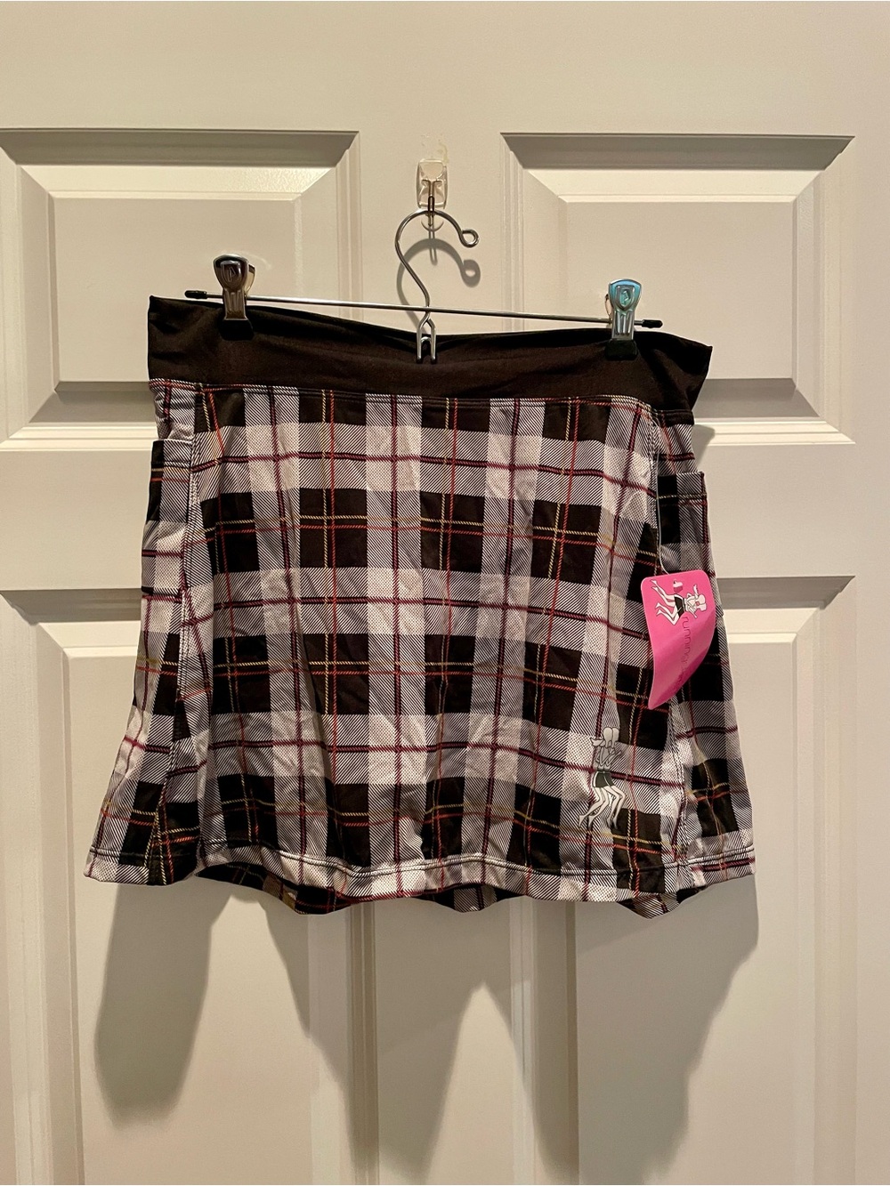 NWT Plaid Athletic Skirt
